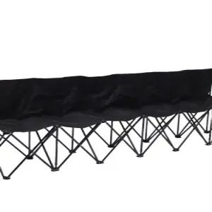 6인용 캠핑의자 일체형 야외 행사 벤치 접이식 좌석