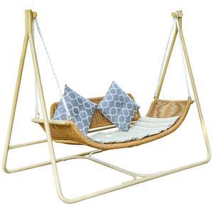 정원그네 실내 행잉체어 흔들의자 정원용 쿠션 나무 발코니 발리그네 스윙 휴식 등받이