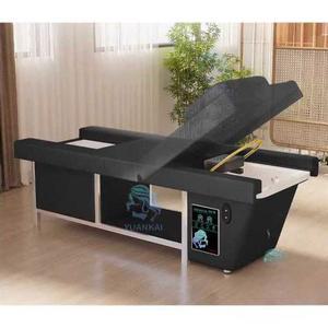 고급 마사지 샴푸대 두피케어 헤어스파 자동리프팅 헤드스파 침대