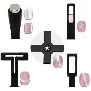 5in 1 다기능 강력한 고양이 눈 자석 UV/LED 젤 고품질 네일 마그네틱 스틱 매니큐어 아트 디자인 도구