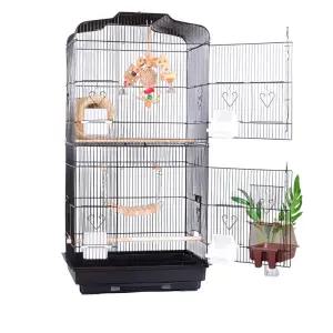 앵무새놀이터 2층앵무새집 날림장선반 대형새장 A06