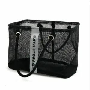 높이20cm 물기 빠지는 수영장 메쉬가방 매쉬가방 수영복 가방 메쉬백