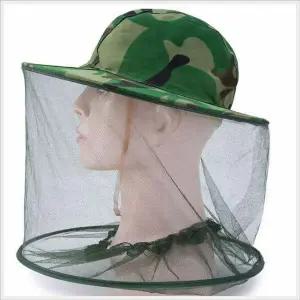 WL 방충 해충방지 벌 양봉 벌망 모기 벌초 모자