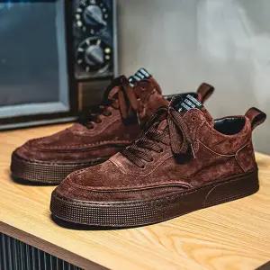 남성 빈티지 스타일 로우탑 스니커즈 DMC-SE-QDD528