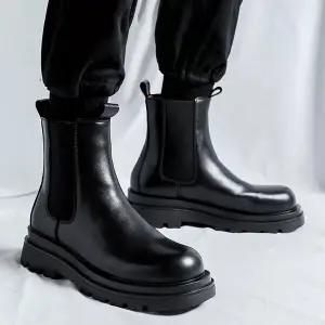 남성 캐주얼 가죽 미들부츠  DMC-SE-QDD535