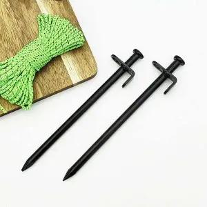 단조 야광 20cm 고무링 팩 블랙