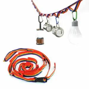 캠핑 스트링 줄 데이지체인 로프 텐트라인