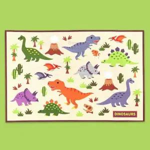 다이노사우르스 휴대용 돗자리 S 사무용품