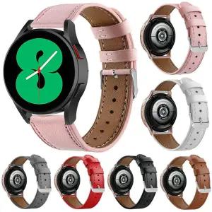 갤럭시워치6클래식 42mm 46mm 가죽밴드 시계줄 스트랩 Qui6+1zlN