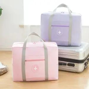 폴딩백 여행용폴딩백 캐리어결합 보스톤 여행가방 캐리어가방 여행백 트래블가방