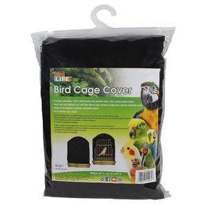 펜-플랙스 버드라이프 유니버설 핏 버드케이지 커버 u2013 세탁기 세탁 및 통기성 원단 블랙 컬러 라지 사이즈