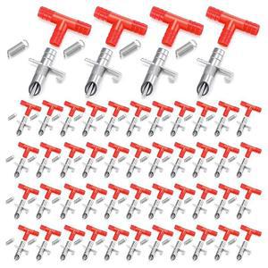 설치류 작은 동물 가금류 그물 시스템 드링크 워터 50 Silver d 닭장용 급수