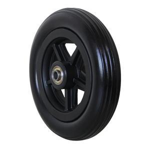 휠체어 바퀴 고무 휠 앞바퀴 타이어 교체용 교환