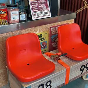 공연장 의자 강당 플라스틱 체어 고정 바닥