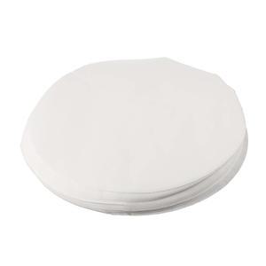 KESYOO 100pcs 새장 종이 잉꼬 라이너 흡수성 소프트 커버 대형 패드 블루 펫 매트 원형 앵무새 X 화이트