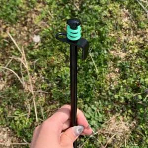 JPAR 타프 텐트 고정핀 블랙 30cm