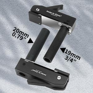 작업대 개 구멍 빠른 작동 홀드 다운 클램프 데스크탑 클립 목공 벤치 용 고속 고정 19/20MM 도구