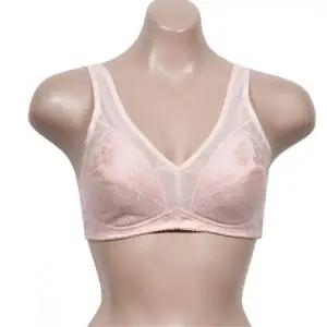 국산 여성 플라워 노와이어 풀컵 브라 스포티한패션