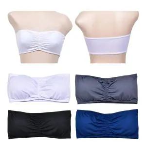여자 끈없는 노와이어 탱크탑 브라 오프숄더 국산 쿨브라 여름브라