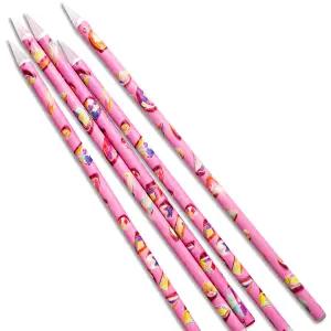 5pcs 네일 도팅 라인스톤 피커 도구 라인스톤용 자가 접착 왁스 펜슬 참 보석 아트 다이아몬드 액세서리