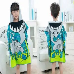 런웨이브 아동비치가운 비치타월 비치타올 물놀이용품 목욕가운 샤워타올 물놀이가운