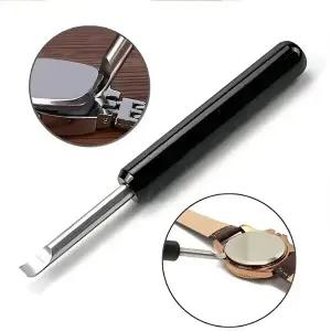 호환  금속 시계 개봉 도구 뒷면 커버 오프너 스트랩 교체 밴드 링크 핀 제거기 시계 수리 키트