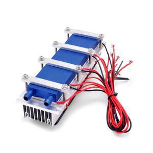 12VDC 30A 288W 열전기 펠티어 냉동 냉각기 반도체 냉각 시스템 에어컨 팬용 DIY 키트