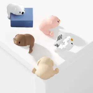 실리콘 모서리 보호대 안전 강력 접착 가구 책상 가드