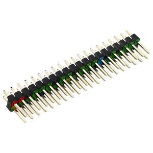 라스베리 파이 제로 듀얼 행 남성 핀 헤더 스트레이트 커넥터 용 2X20 GPIO 2 W