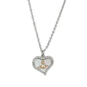 26SS 여성 페트라 펜던트 목걸이 실버 63020103 02P556