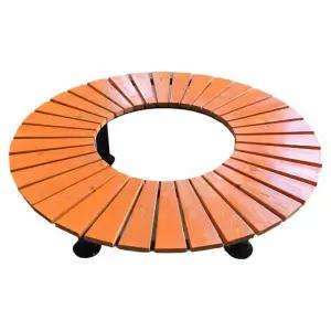 나무 둘레 벤치 원형 정원 라운드 의자 공원 부식방지