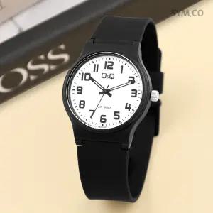 큐앤큐 VS50J-009Y 미들사이즈 공무원 시험 간호사 학생 남녀공용 우레탄 시계 d