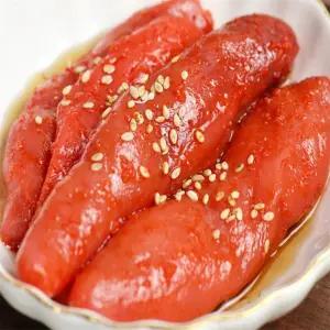 유쎌스토어 저염 무색소 파지 양념 명란젓 1kg 저염명란