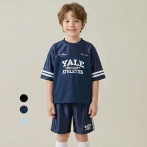 [롯데백화점]예일키즈 예일키즈 글로시 매쉬 7부 티셔츠 A6S003