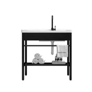 원룸 모던 탑볼 화장실 건식세면대 간이 발코니 도기