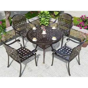 주물 철제 테이블 장미세트 장미 주물테이블 마당