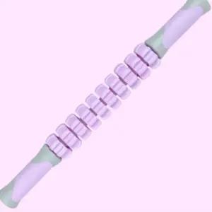 비핏 종아리 다리 마사지 스틱 기구 롤러 라벤더퍼플 BNS