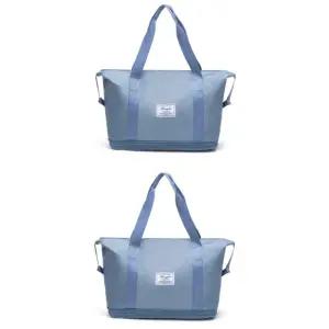 아벤토 여행 기내용 가방 백 캐리어 보조 3단 블루 X2 BNS