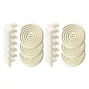 원더파파 유아 모서리 코너 보호대 세트 베이지 X2 BNS