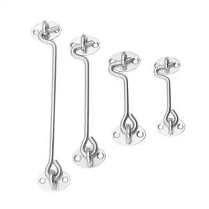 스텐 문 잠금 장치 아오리링 걸쇠 4인치 DD-11952