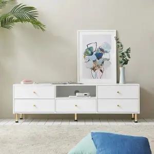 [다오름][착불배송] 다빈 전면LPM 1600 2단 오픈형 TV거실장 TV장 수납장