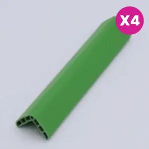 원더파파 유아 모서리 보호대 에어쿠션 그린 1.2m X4 BNS