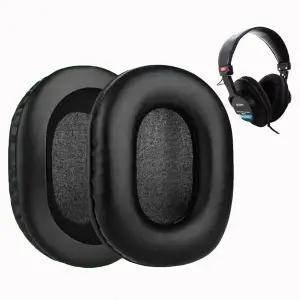 소니호환 MDR-7506 MDR-V6 MDR-900ST 헤드폰용 이어 패드 가죽 커버 이어패드 헤드셋 스폰지 폼 쿠션 귀마