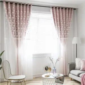 지나송 암막 커튼 봉 웨딩스타일 루시아 소형 핑크 BNS