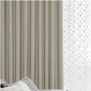 지나송 암막 커튼 거실 봉 브리아나 특대형 웜그레이 BNS