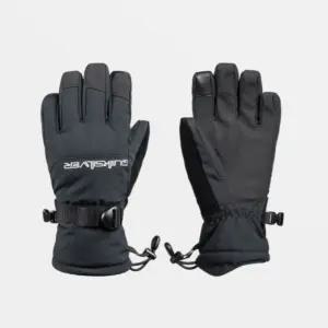 퀵실버 블랙 롱핏 스키 장갑 스노보드 방한 손가락 L BNA