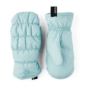 헤스트라 여아 초등 어린이 민트 벙어리 장갑 8살 9살 BNA