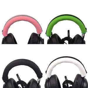 헤드폰 헤드밴드 쿠션 패드 범퍼 커버 지퍼 교체용 Razer Kraken PRO 7.1 V2 헤드셋용