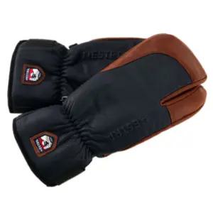 헤스트라 여성 숏 장갑 3핑거 스키 네이비 브라운 XS BNA