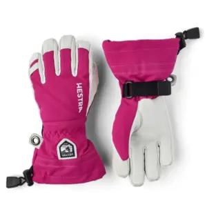 헤스트라 여아 스키 핑크 손가락 장갑 썰매 퓨시아 4 BNA